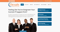 Desktop Screenshot of chrysalismsp.com